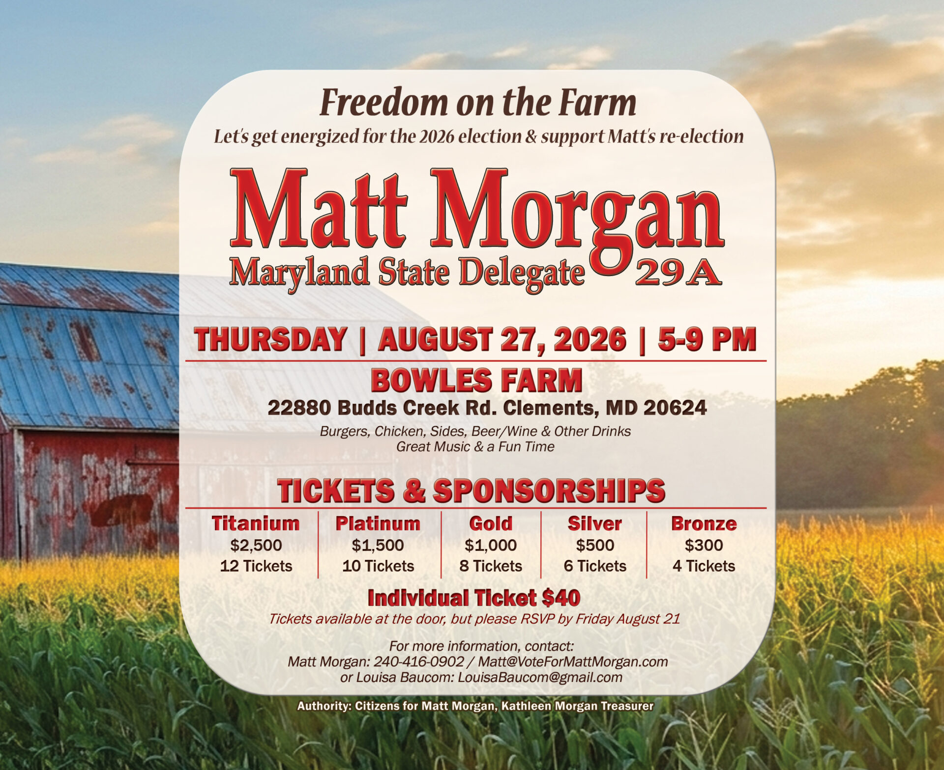 Freedom on the Farm 2026